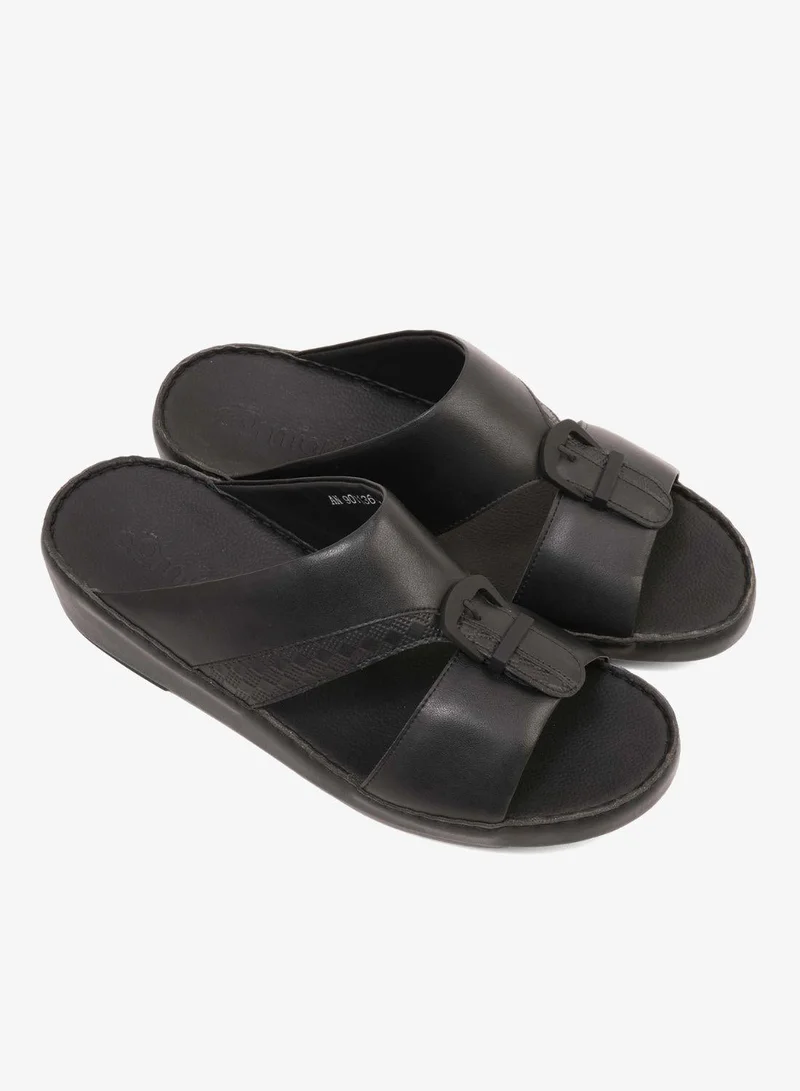 كومفورت بلس صنادل رجالي كومفورت بلس - أسود